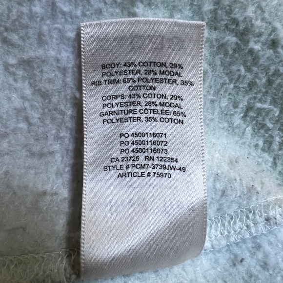 Aritzia Green Tie-Dye Sweatshirt - Picture 9 of 9